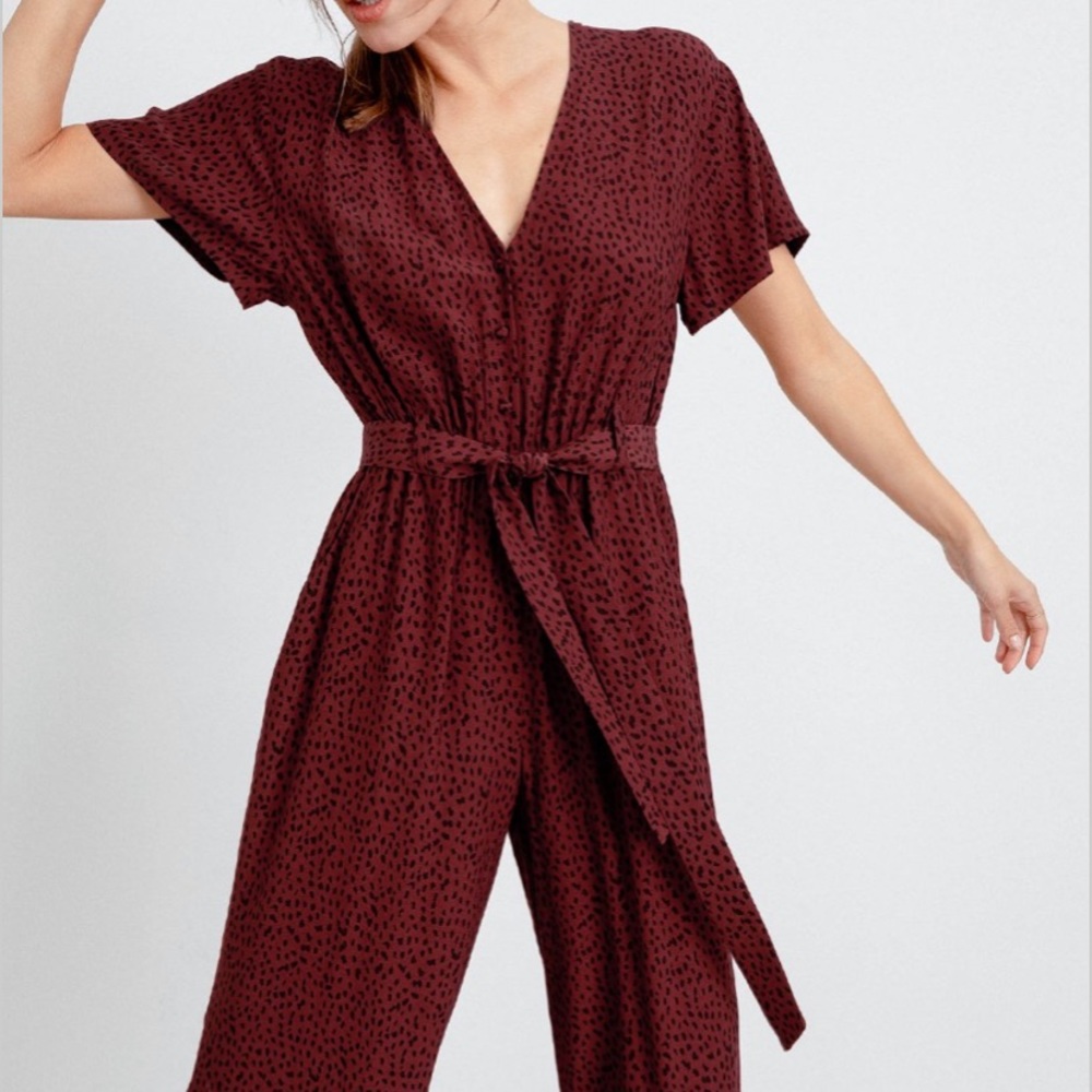Rails Jet Rust Spotted Jumper